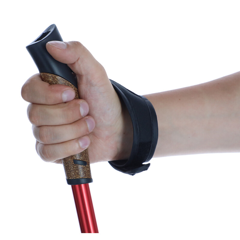 Trekingové palice, červené