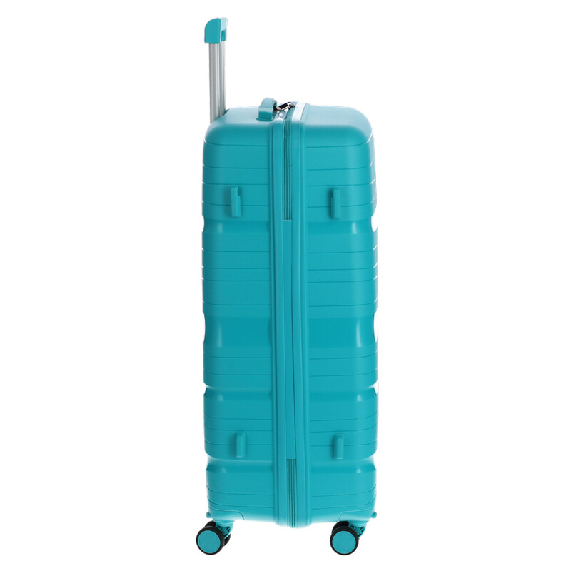 Cestovný kufor, tyrkysový