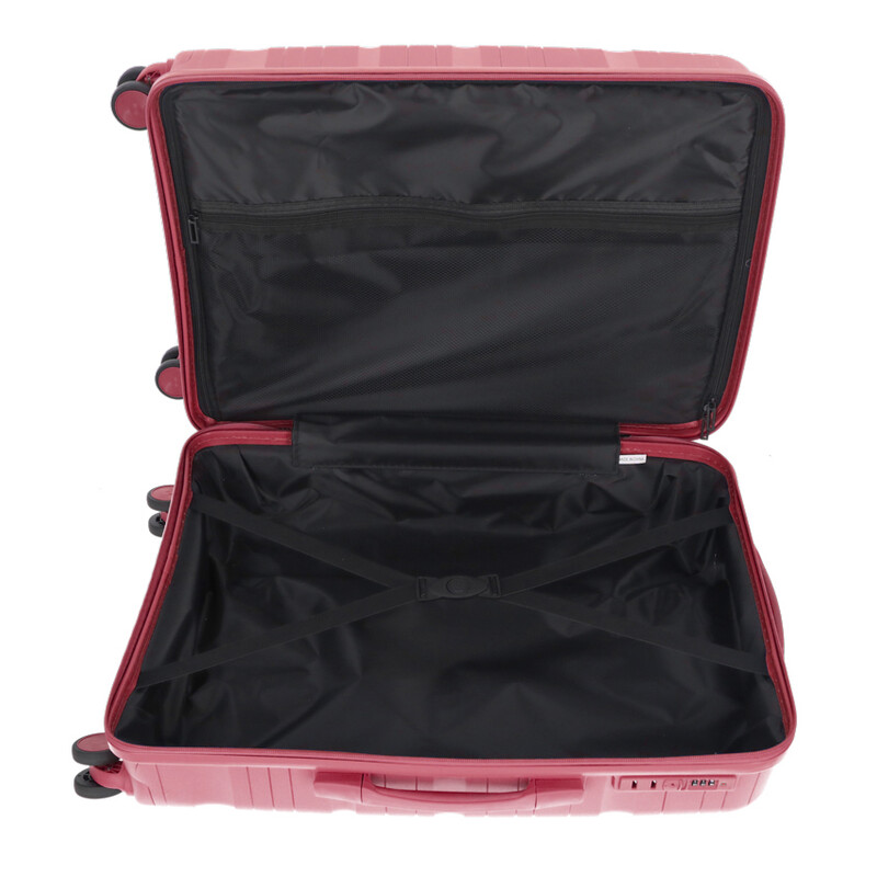 Cestovný kufor, bordový