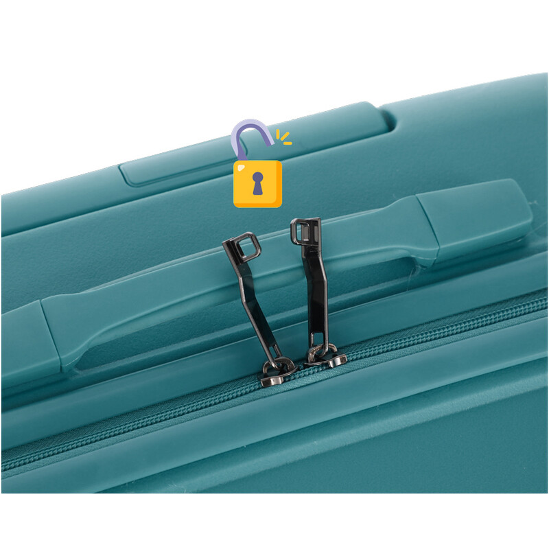 Cestovný kufor, petrolejový