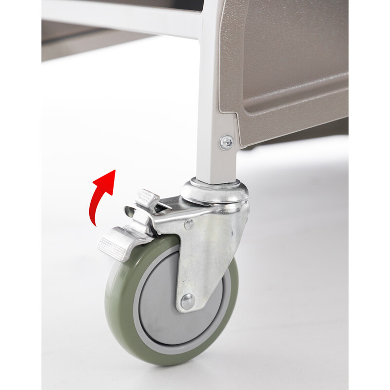 Seniorské kreslo, tehlovohnedé