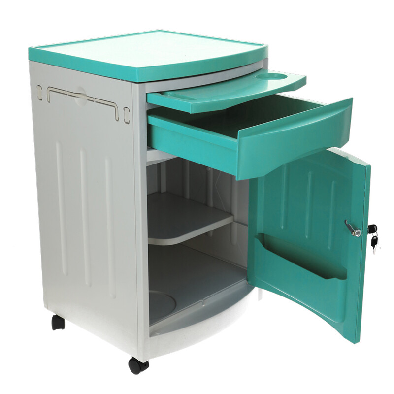 Nočný stolík MEDIK plast, mentolový