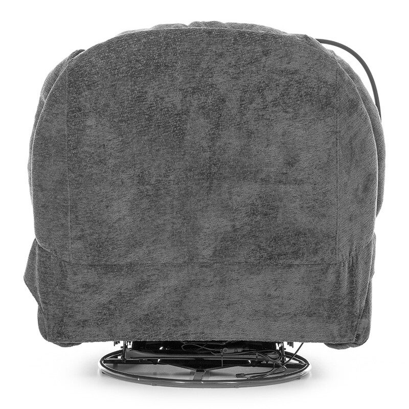 Štýlové relaxačné polohovacie kreslo TRENDY, antracitové