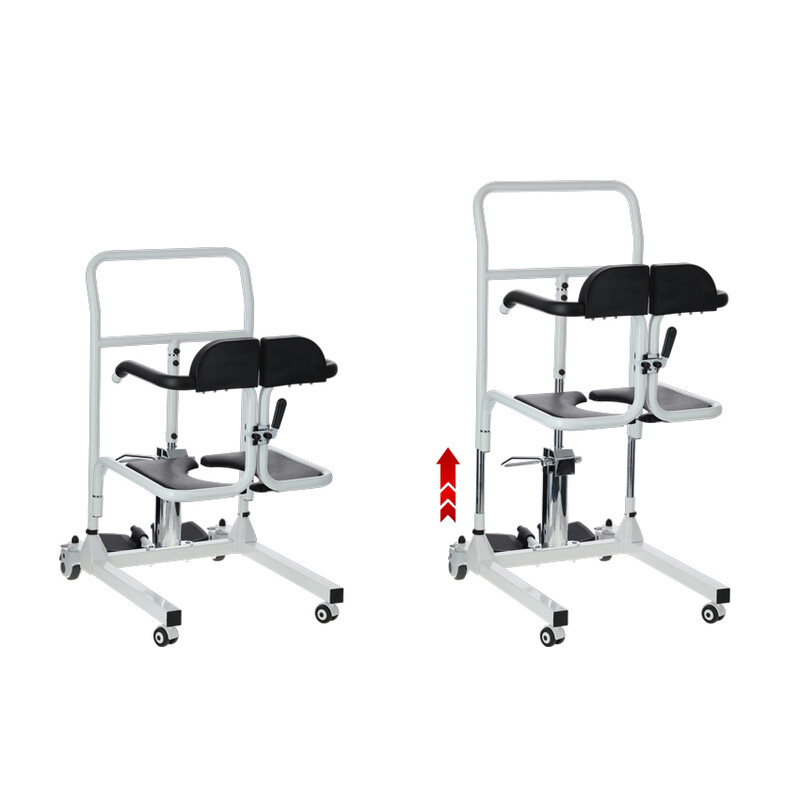 Hydraulická stolička na presun UNIZDRAV - POŠKODENÁ RUKOVÄŤ