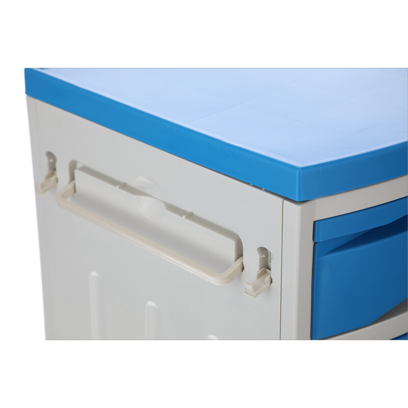 Nočný stolík MEDIK plast, modrý - ZNEČISTENÝ