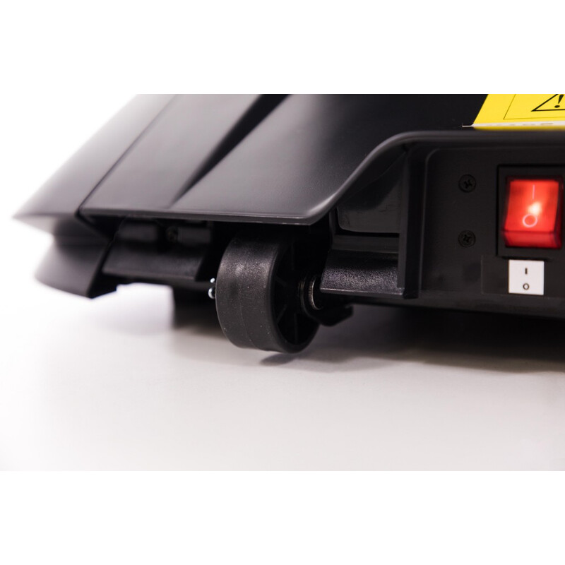 Masážne elektrické kreslo LUX 4D MASSAGER, čiernozlaté - VÝSTAVNÝ KUS, MIERNE ŠKRABANCE