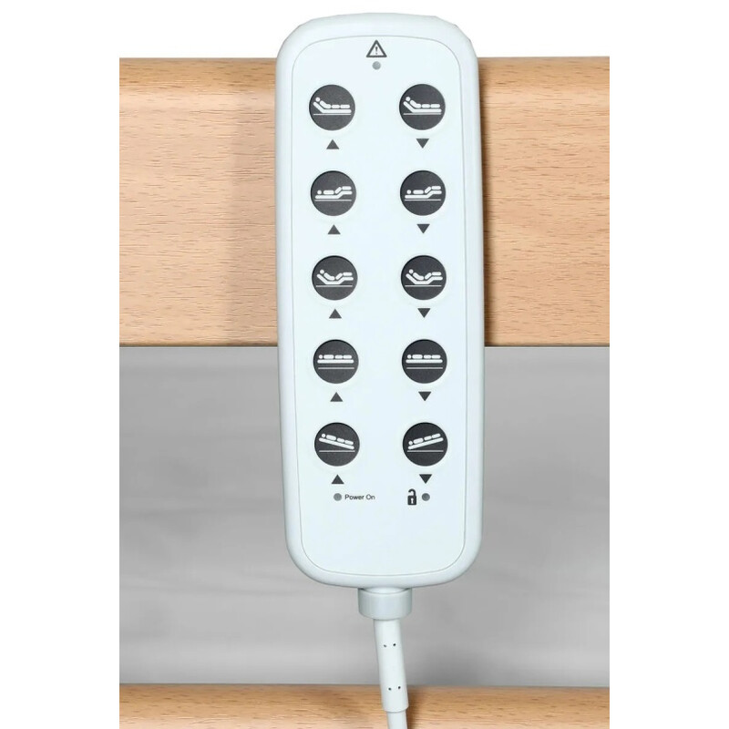 Elektrická polohovacia posteľ COMFORT LOW - VÝSTAVNÝ KUS V ROZLOŽENOM STAVE