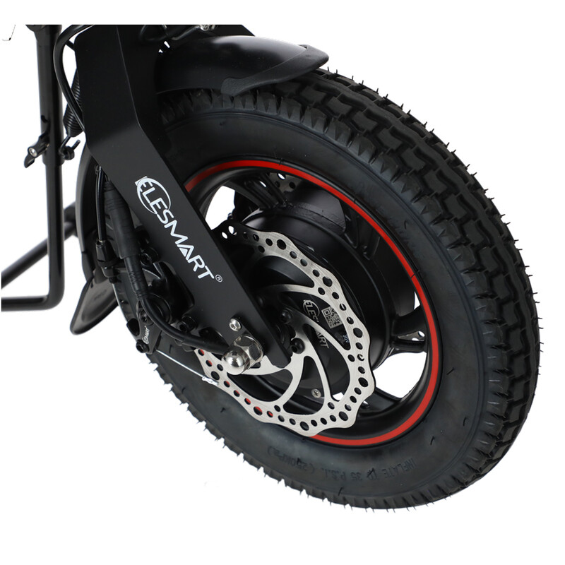 Elesmart A6 Elektrický prídavný pohon na invalidné vozíky - ŠKRABANEC A V ZLOŽENOM STAVE