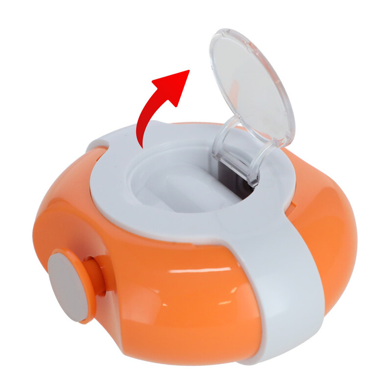 Elektrický zastrihávač nechtov, oranžový