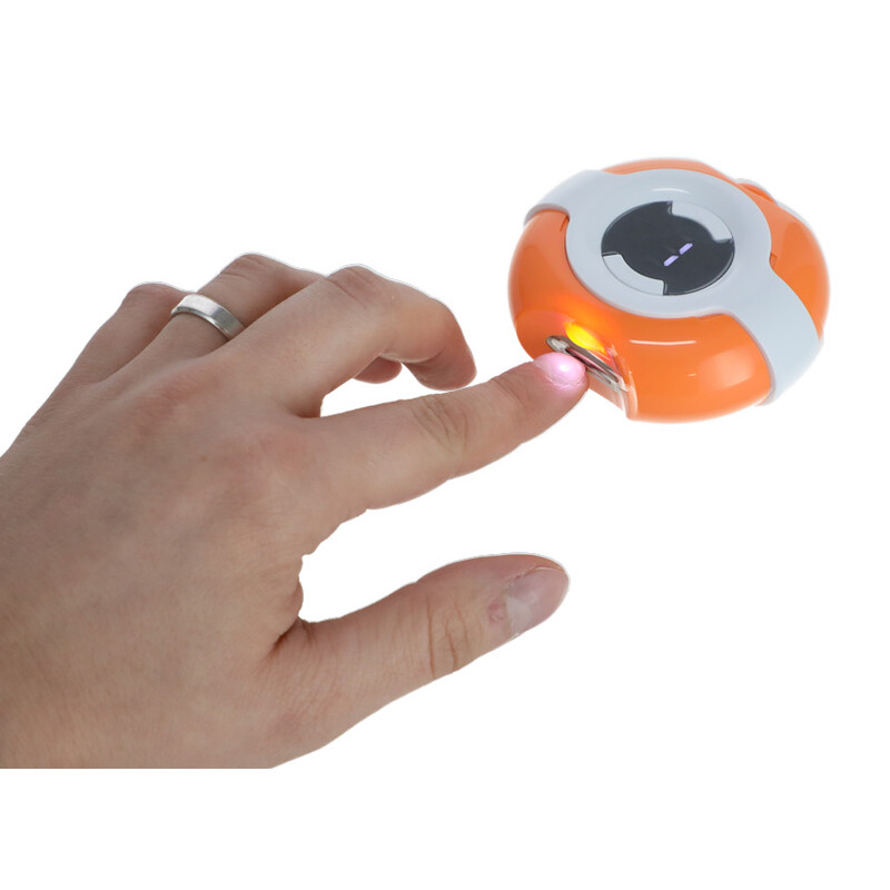 Elektrický zastrihávač nechtov, oranžový