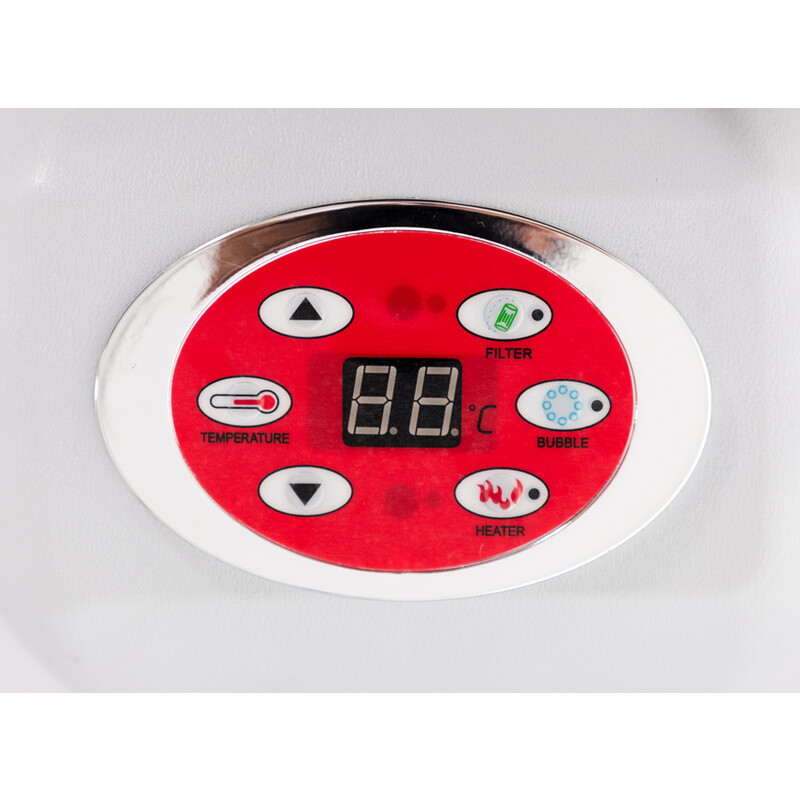 Nafukovacia vírivka UNIZDRAV pre 4 osoby - BEZ PRÍDAVNÉHO LED OSVETLENIA