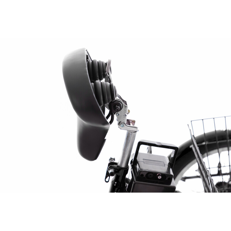 Trojkolesový elektrický bicykel Tornádo ZTECH, čierny - ŠKRABANCE NA BLATNÍKU