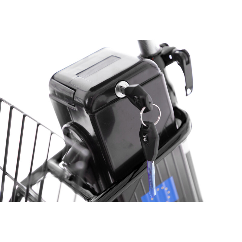 Trojkolesový elektrický bicykel Tornádo ZTECH, čierny - ŠKRABANCE NA BLATNÍKU