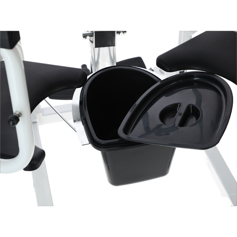 Hydraulická stolička na presun s toaletným vedrom UNIZDRAV - VÝSTAVNÝ KUS, ŠKRABANCE