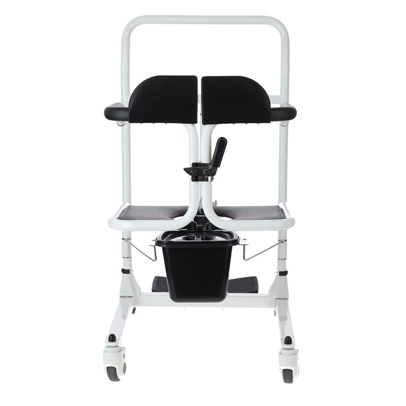 Hydraulická stolička na presun s toaletným vedrom UNIZDRAV - VÝSTAVNÝ KUS, ŠKRABANCE