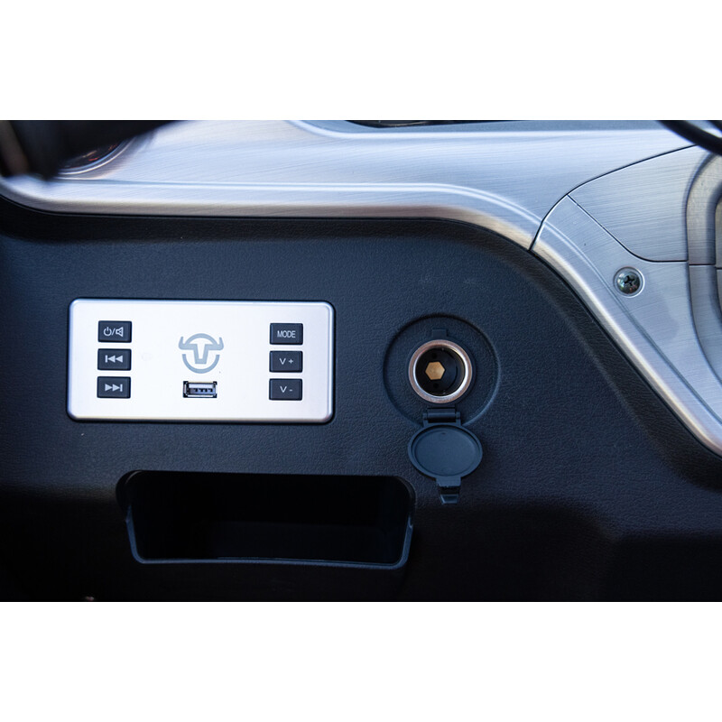 Elektrický trojkolesový skúter UNIZDRAV MiniCar - ŠKRABANEC NA PRAVOM HORNOM ROHU